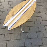 Surf coffee table | hairpin feet