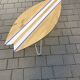 Surf coffee table | hairpin feet