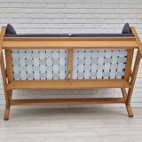 1970s, Danish design by Børge Mogensen, sofa model 2252, oak, furniture wool