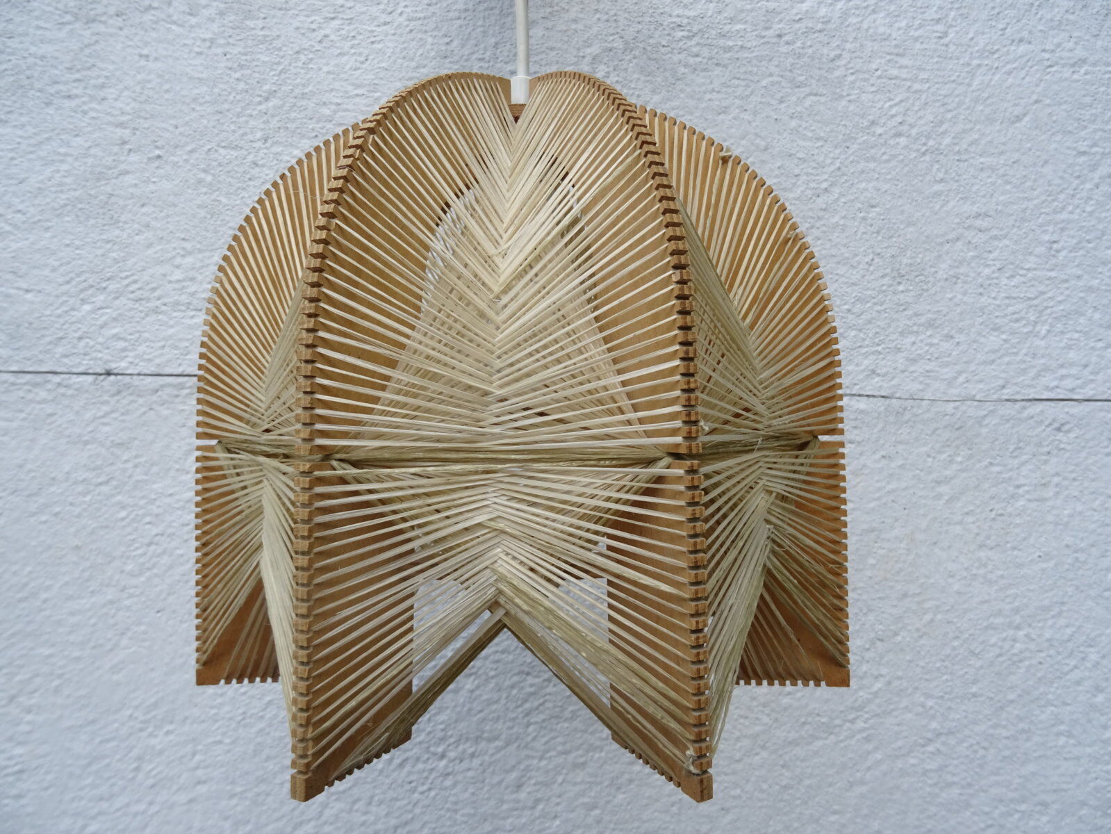 60s wire and wood hanging