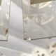 Chandelier frame Fontana Arte Murano 1970 Crystal