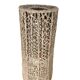 Ceramic / terracotta / macrame vase lamp 1970s
