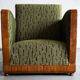 Fauteuil art déco, France, années 1930