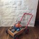 Caddie cart storage vintage toy stroller