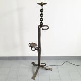 Vintage brutalist floor lamp 1970