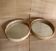 Rattan mirror duo, 30 cm