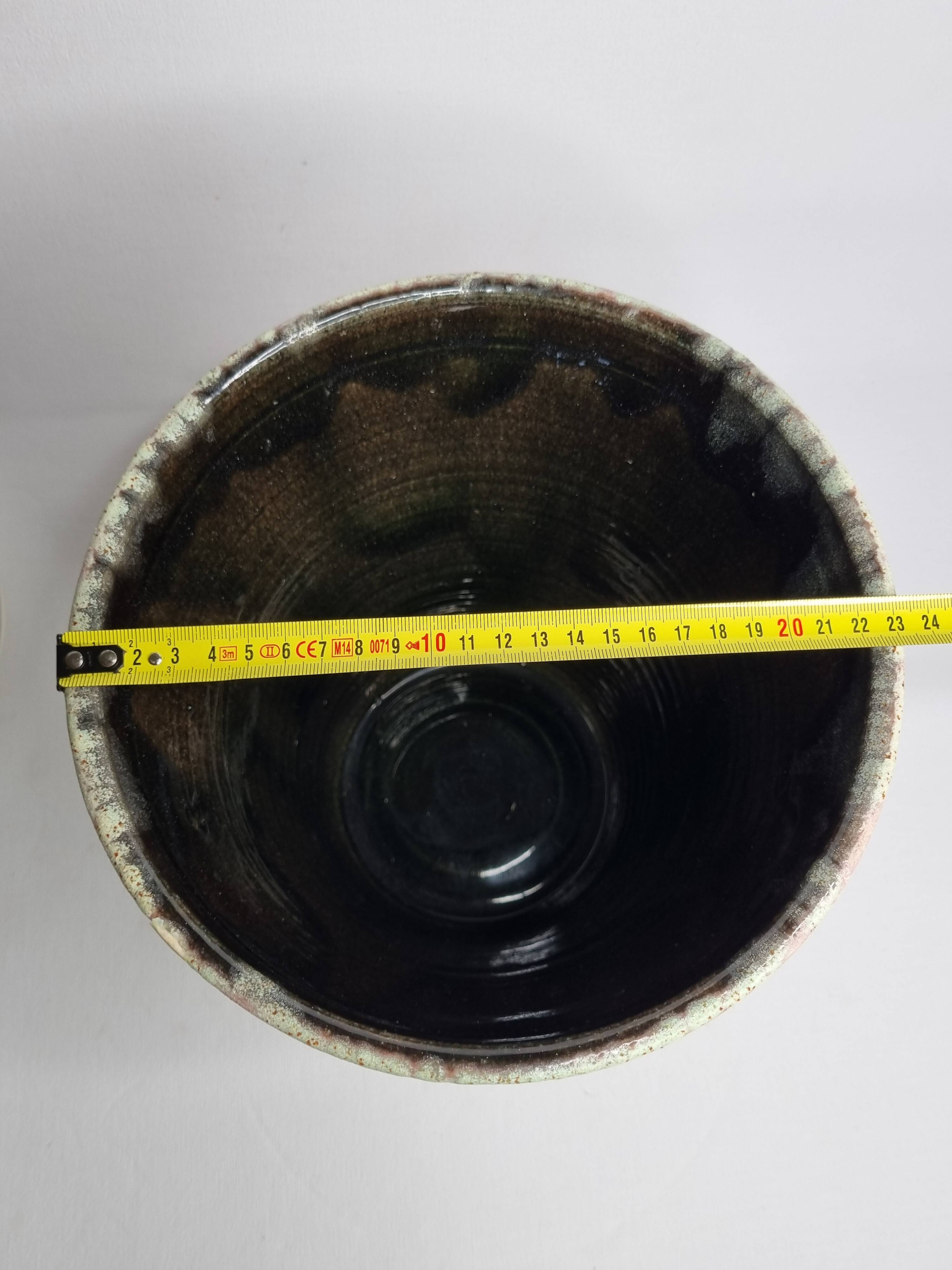 Accolay ceramic champagne bucket, 23 cm