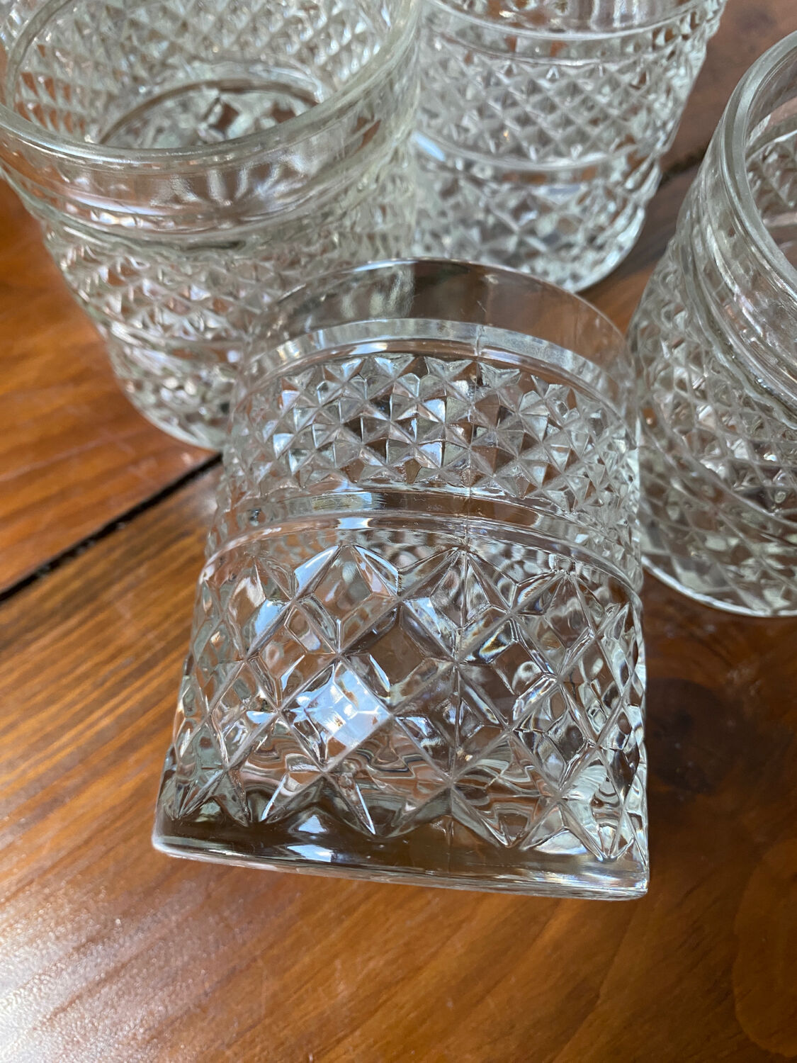Verres vintage