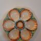 Set of 2 vintage shell dishes from the Sarreguemines earthenware factory
