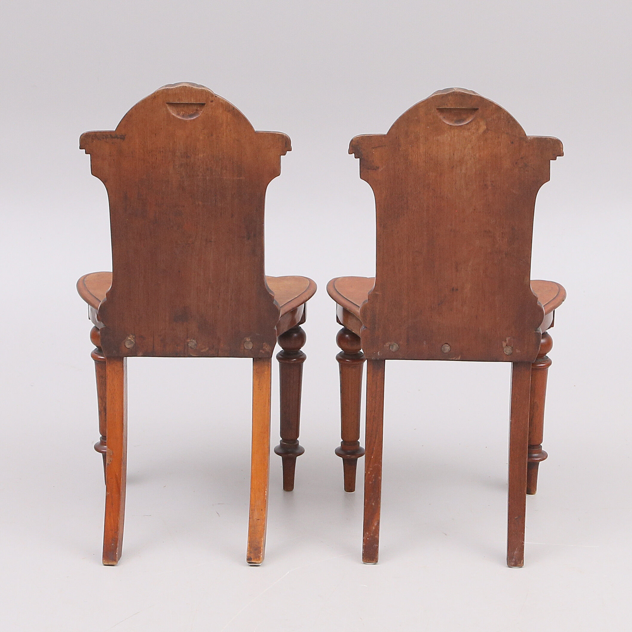 Pair of chairs from the 19th century Renaissance