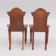 Paire de chaise du 19e siècle Renaissance