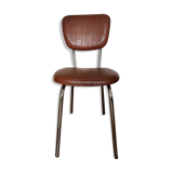 Chaise en simili cuir