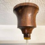 Lampe en verre d'art violet dans le style de Mazzega, années 1960