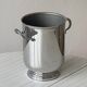 Elegant metal champagne bucket