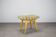 Mid-Century Upholstered Stool or Footstool, Czechoslovakia, 1970