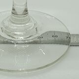 Set of 6 glasses in Champagne