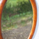 Vintage oval mirror 85x57cm