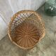 Vintage wicker children's armchair