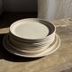 Lunéville table service Art Workshop 8 plates and 2 serving dishes