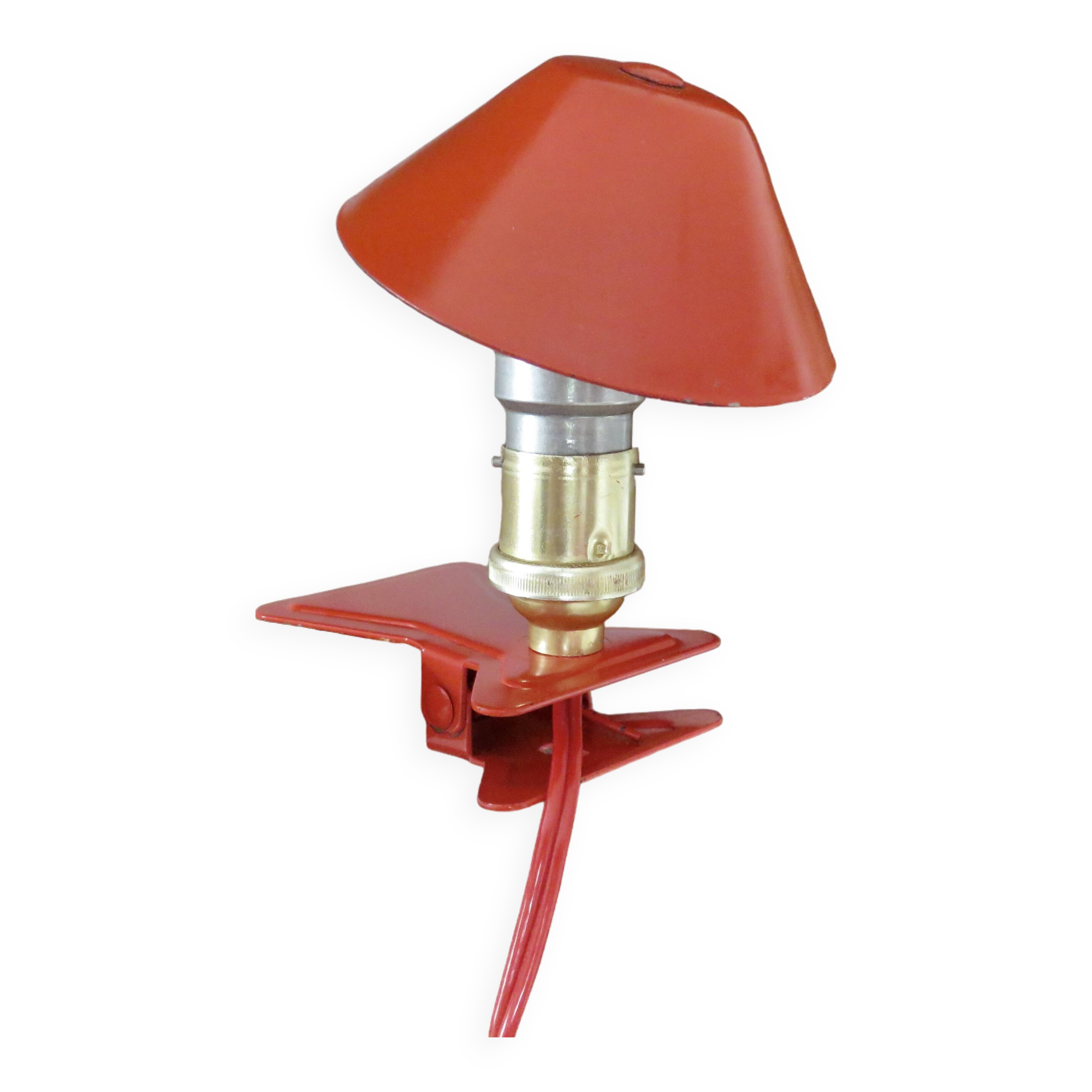 Mushroom clamp lamp from the 50s and 60s