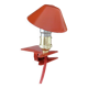 Mushroom clamp lamp from the 50s and 60s