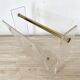 Vintage David Lange magazine rack for Roche Bobois, 1970s
