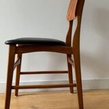 4 Boltinge Mobelfabrik model 62 chairs - Denmark, 1950s