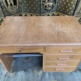 Caisson administration oak desk
