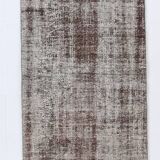 2x9 Narrow Turkish Vintage Runner Rug, 72x274Cm