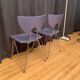 Pair of Mikado 1800 chairs, designed by Walter Leeman, Kusch+Co, Germany, 1970s