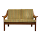 Danish teak 2 seater sofa