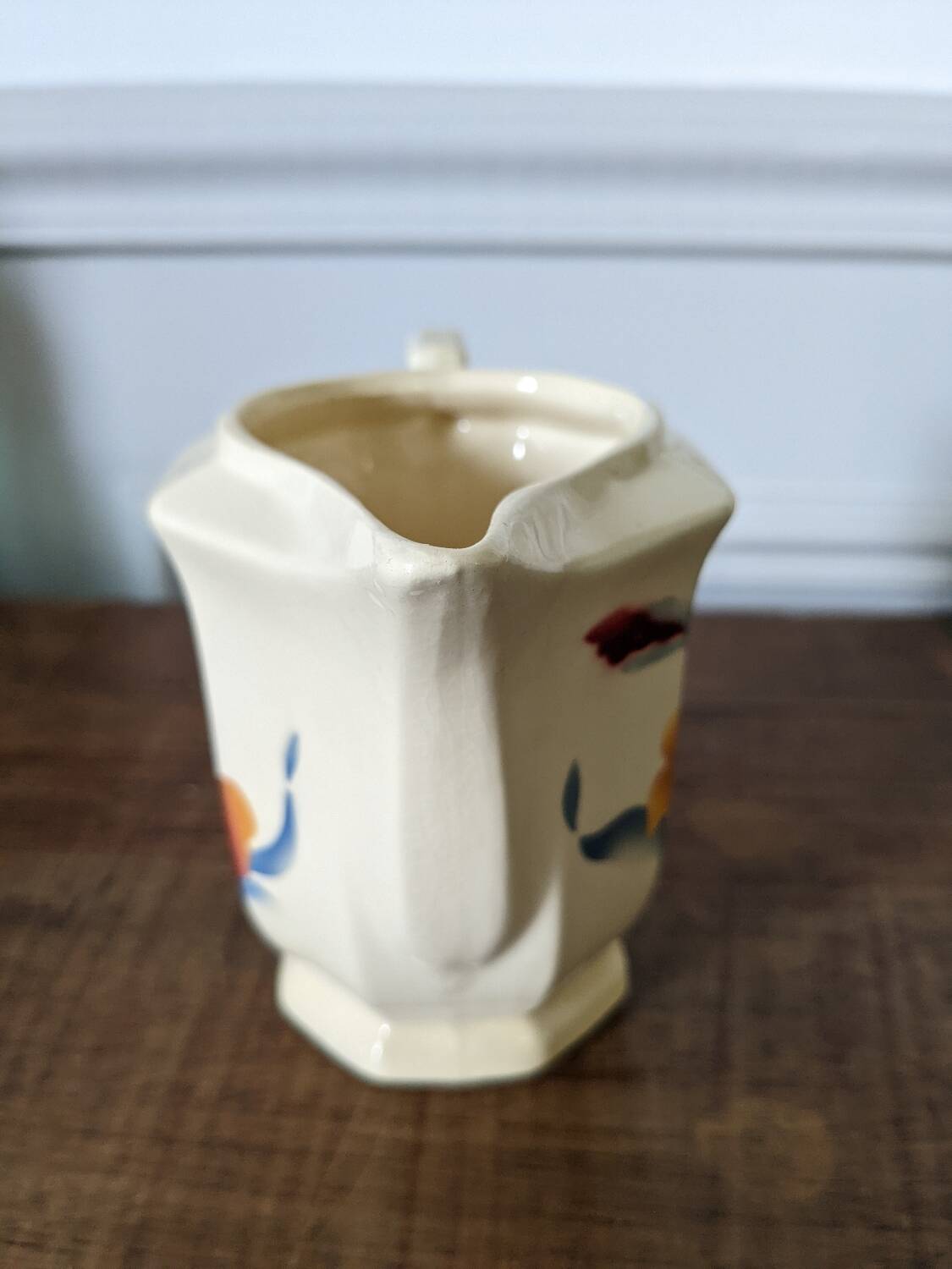 Digoin Sarreguemines milk jug
