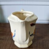 Digoin Sarreguemines milk jug