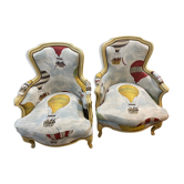 Paire de fauteuils
