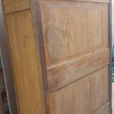 Raw wooden cabinet