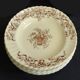 6 hollow earthenware plates Terre de fer, model Ribbons from Longchamp
