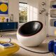 Egg Pod Ball Chair Space Age in fibreglass – 1960s/70s