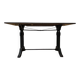 Table de bistrot art déco pied fonte