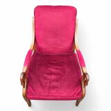 Paire de fauteuils anciens accoudoirs têtes de cygnes