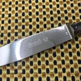 Christofle silver-plated knife, Fidélio model
