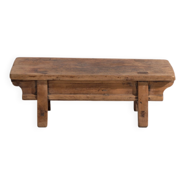 Antique elm wood coffee table – China, circa 1930
