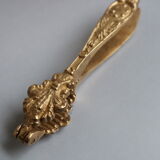 Vintage brass ornate nutcracker