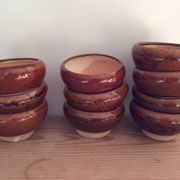 10 stoneware bowls