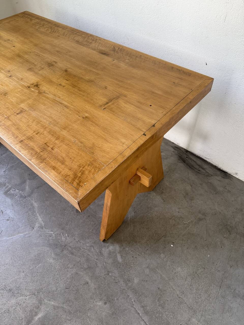1950s beech mountain furniture table