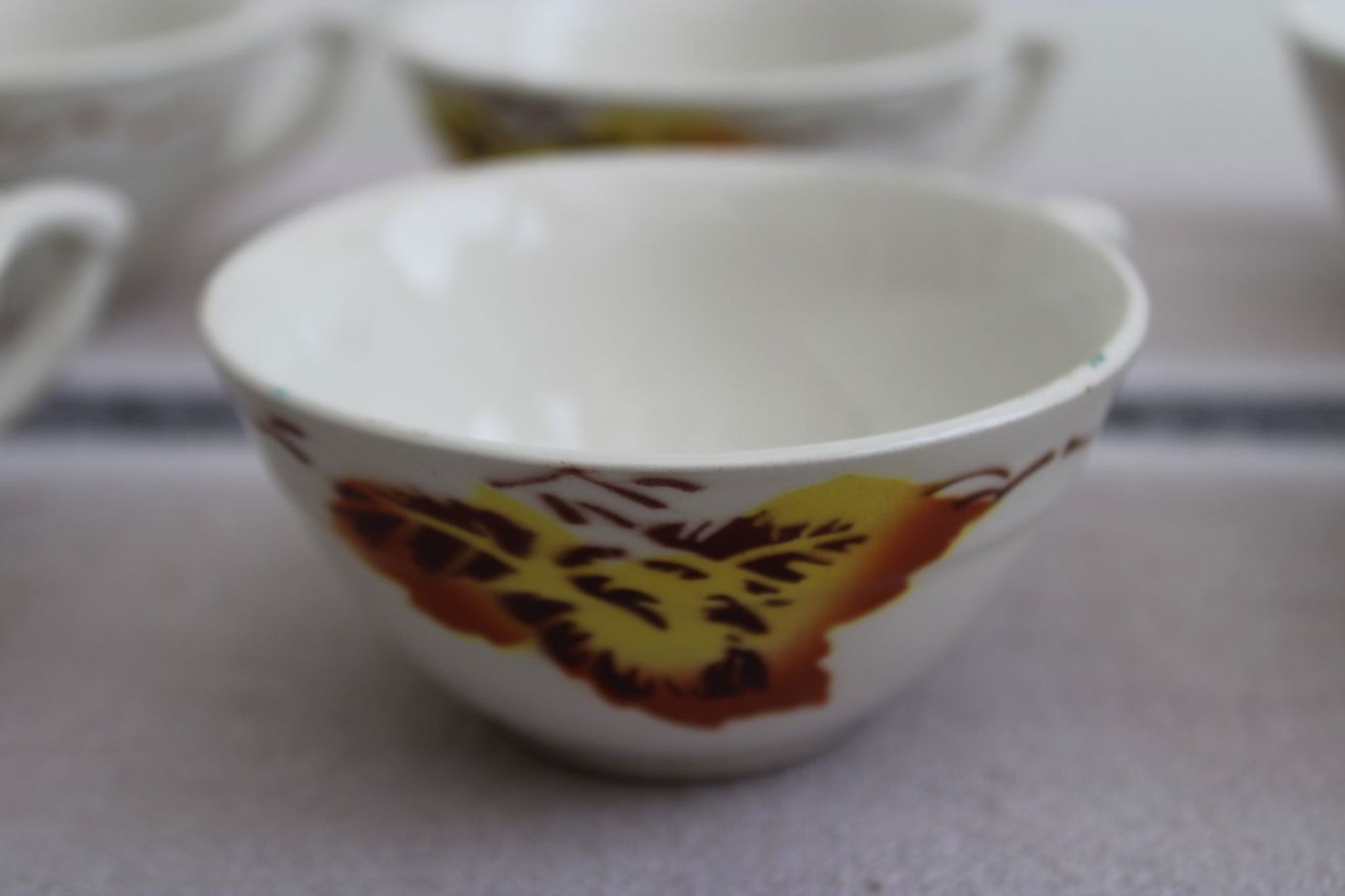 Set of 6 coffee cups