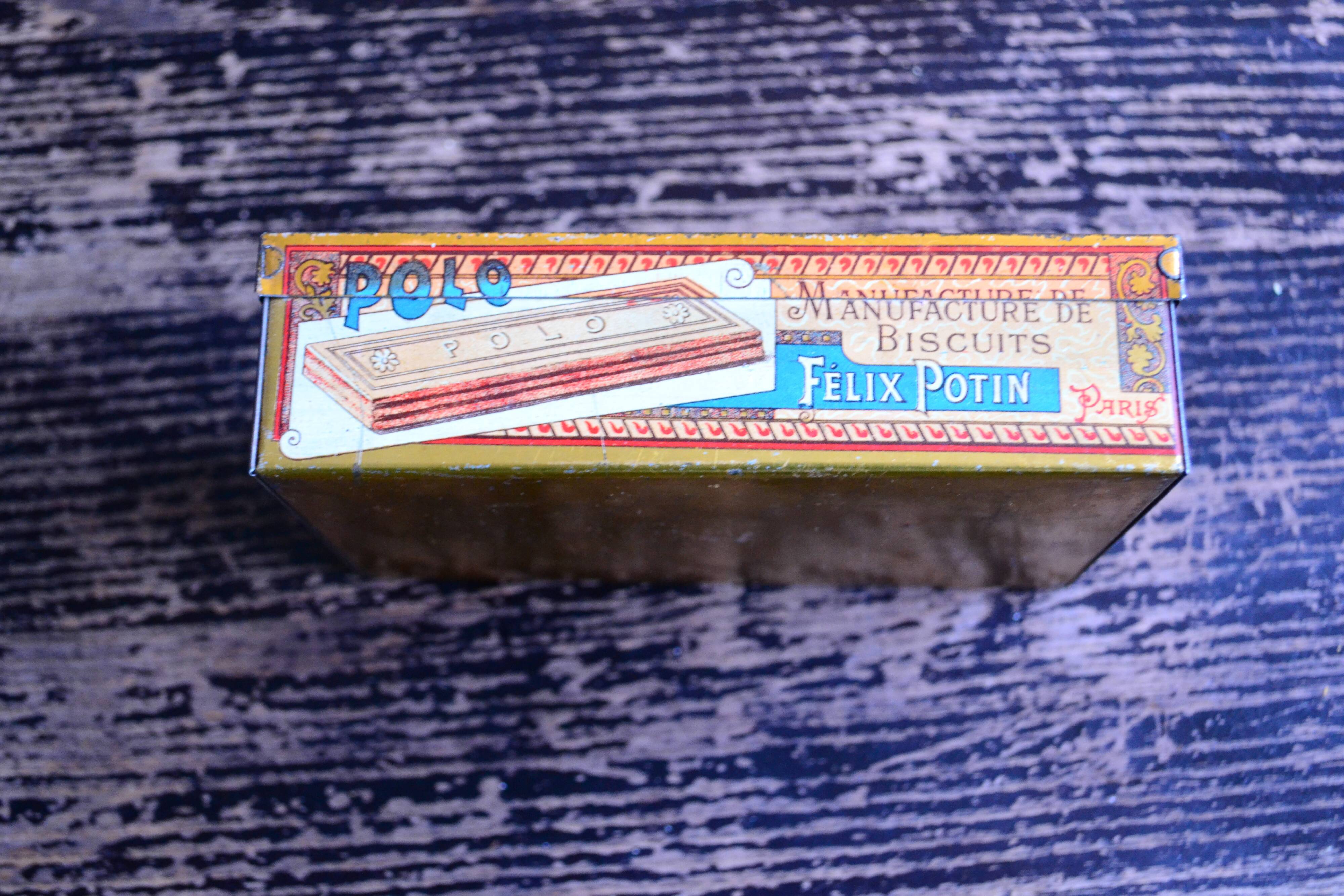 Old box Polo Felix Potin