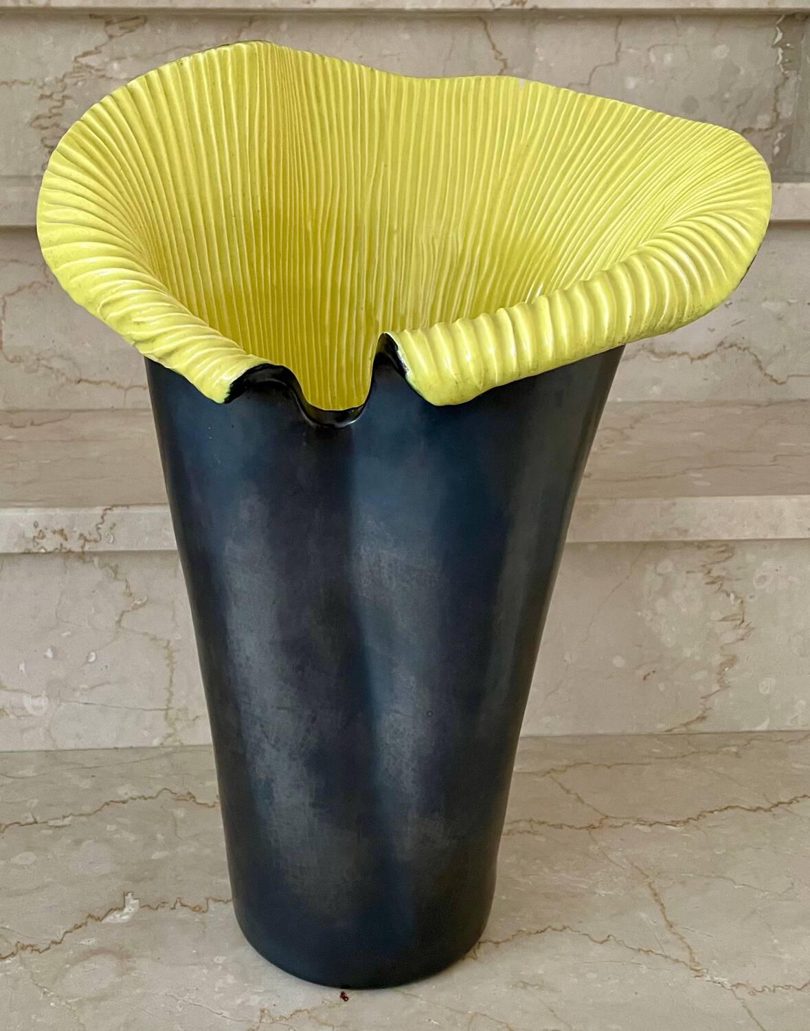Large ceramic vase by Fernand Elchinger