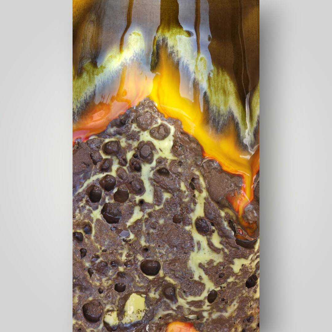 Fat Lava Vase Vallauris 1950