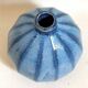 Vase forme boule grès signé Sylva Années 30 Hauteur 18 cm