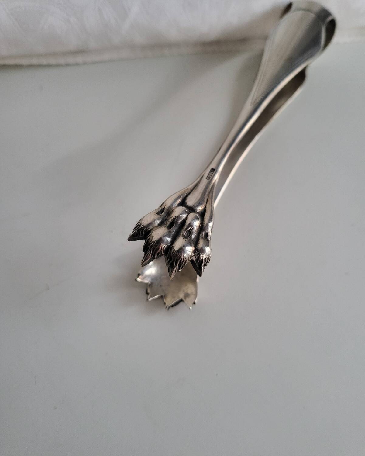 Silver-Plated Sugar Tongs Ruolz